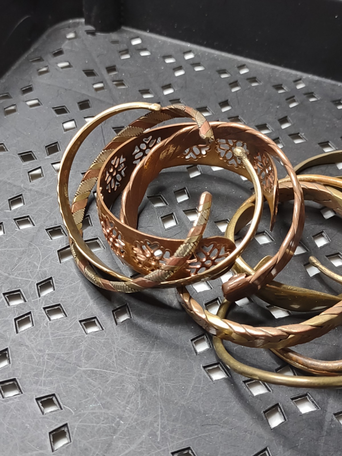 Lot Of Old Cuff Bracelets Bracelet Lot HMLAC