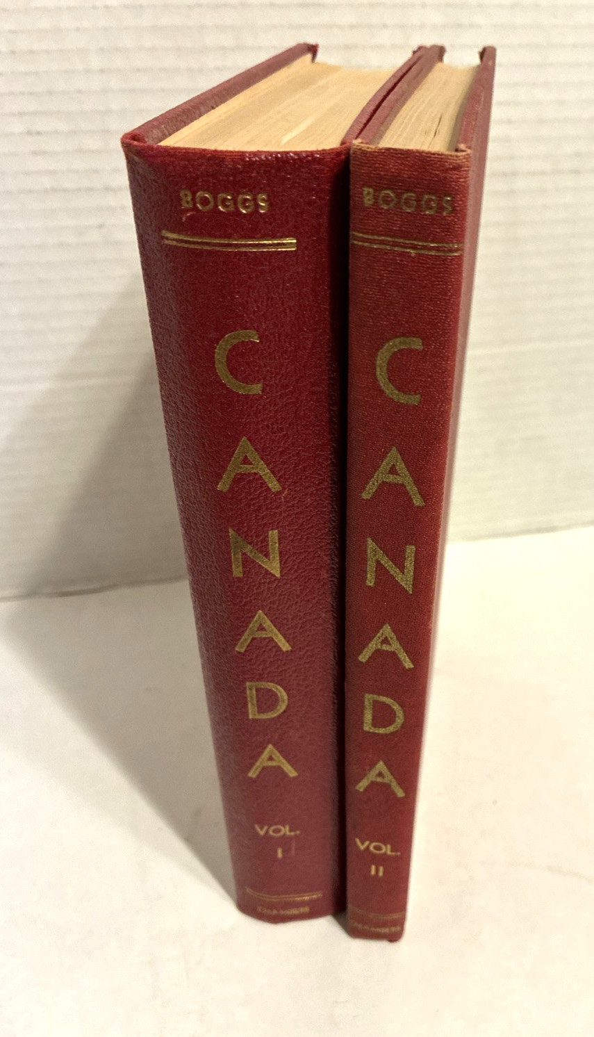 Canada Stamps and Postal History Book, Winthrop S. Boggs 1945 Edition, 2 Volumes