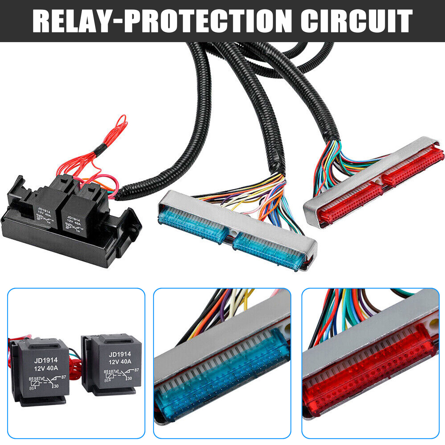 LS1-4L60E Wiring Harness Stand Alone For 1999-2006 LS SWAPS DBC 4.8 5.3 6.0