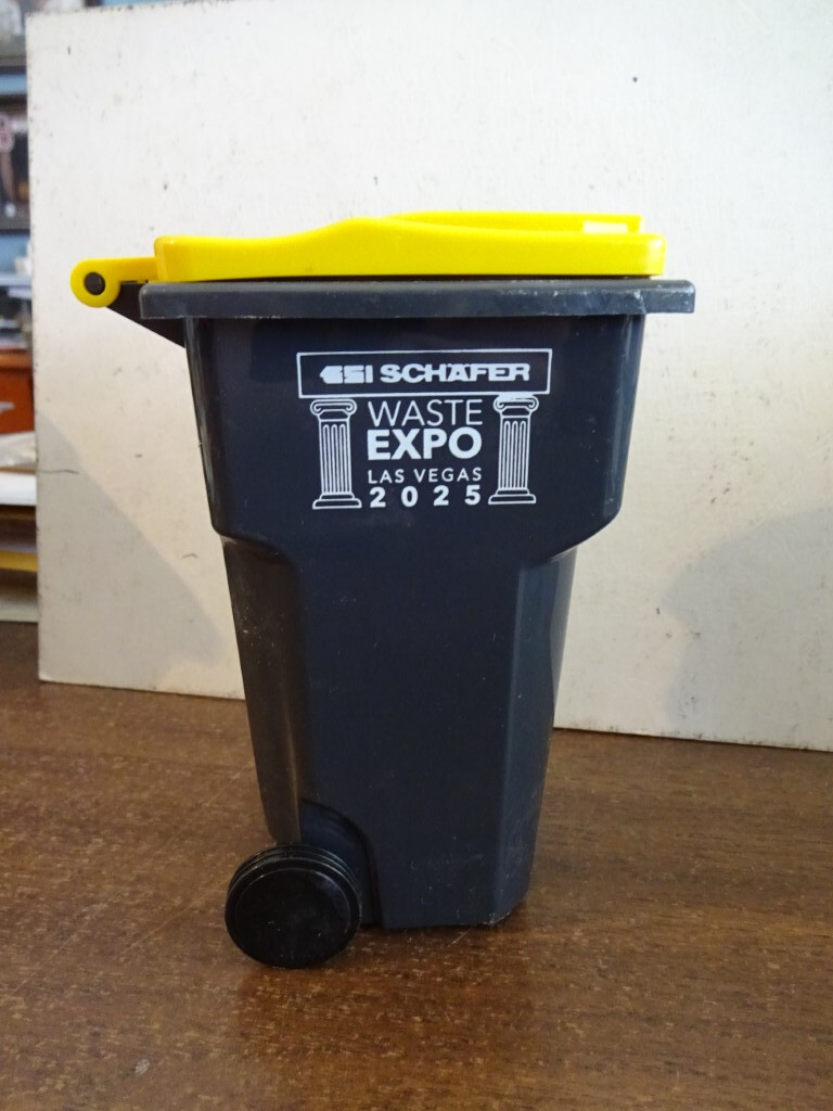 2025 LAS VEGAS WASTE EXPO GARBAGE TRUCK BIN PLUS FREE SHIPPING!
