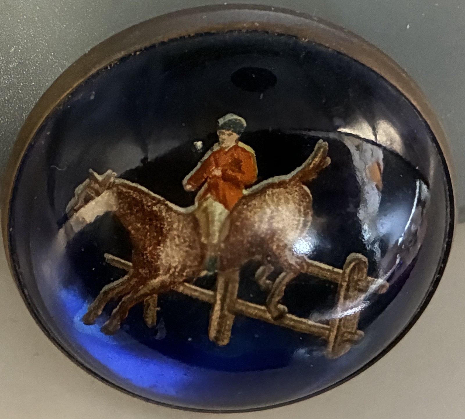 Two Antique Bridle Rosettes