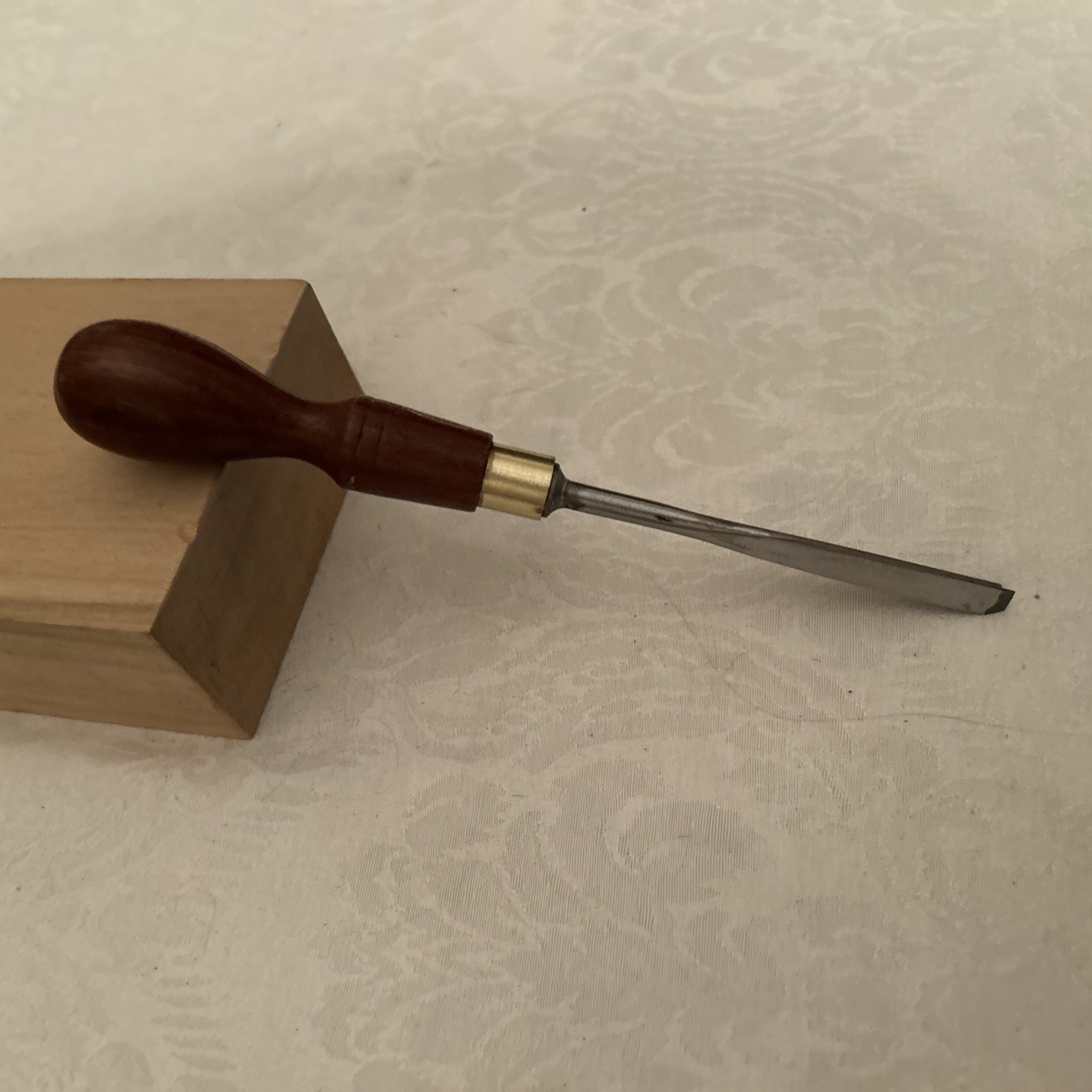 Marples #12 8mm Straight Carving Chisel Veiner Used Tool