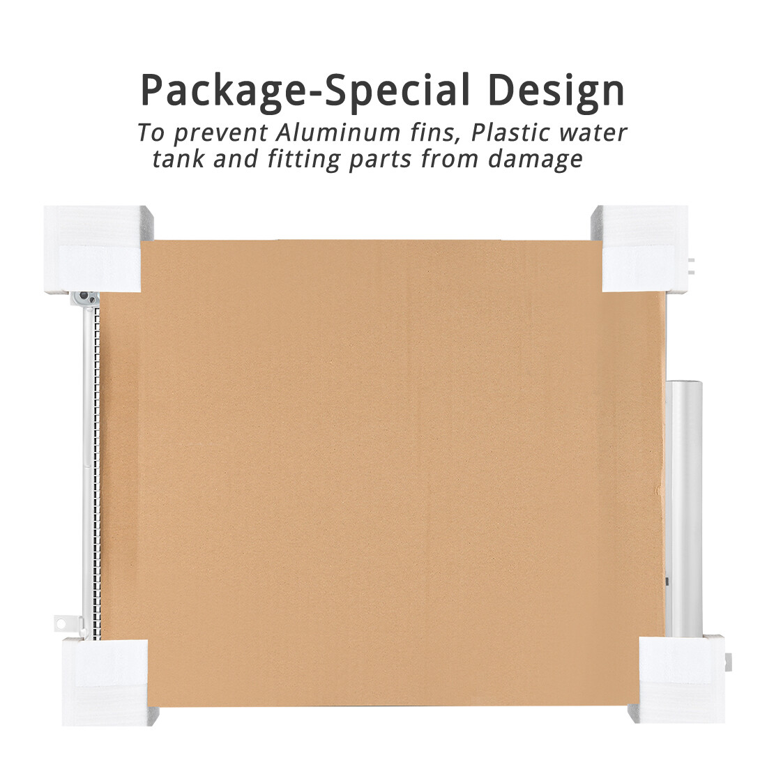 AC Condenser W/ Receiver Drier for 2016-2021 Honda Civic Coupe Sedan 2.0L l4