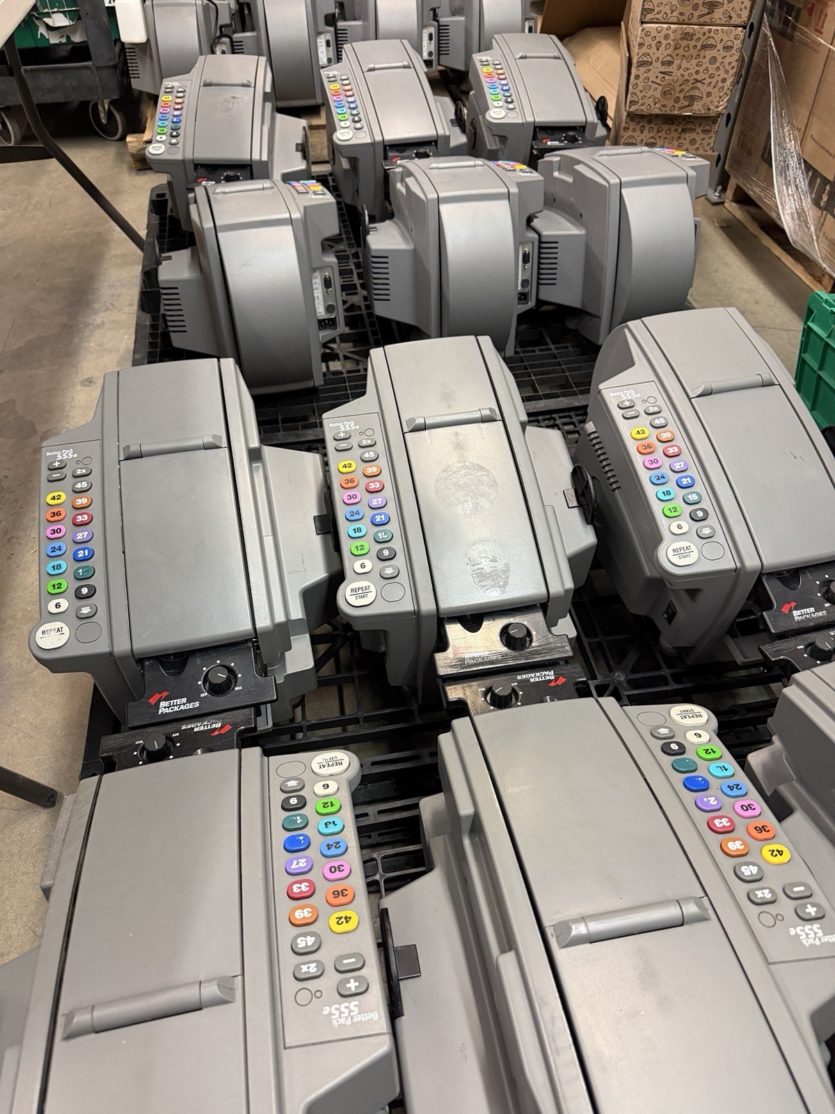 Better Pack BP 555eS Electronic Kraft Tape Dispenser - Heavy Duty Packaging