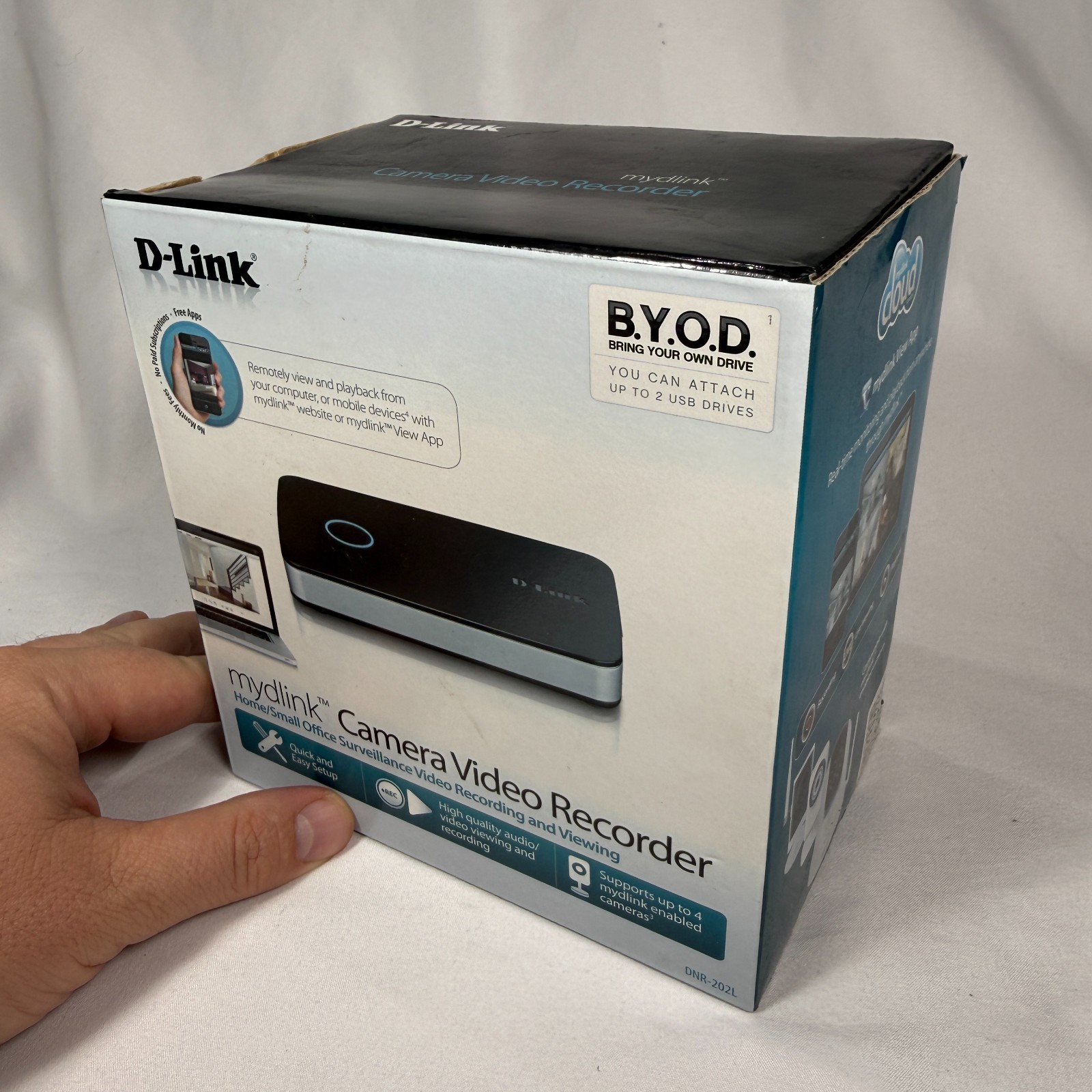 D-Link Mydlink Camera Video Recorder DNR-202L Brand New Open Box