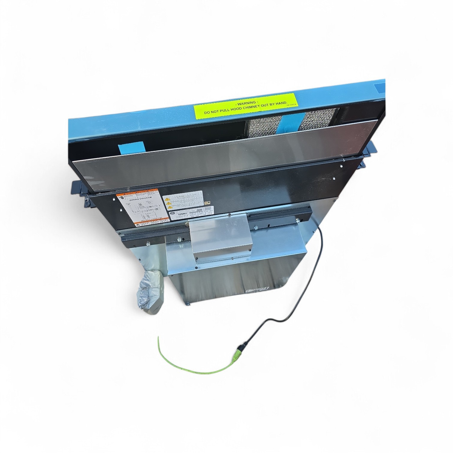 GE 36 in. Telescopic Downdraft System in Stainless Steel And Black UVD6361SPSS