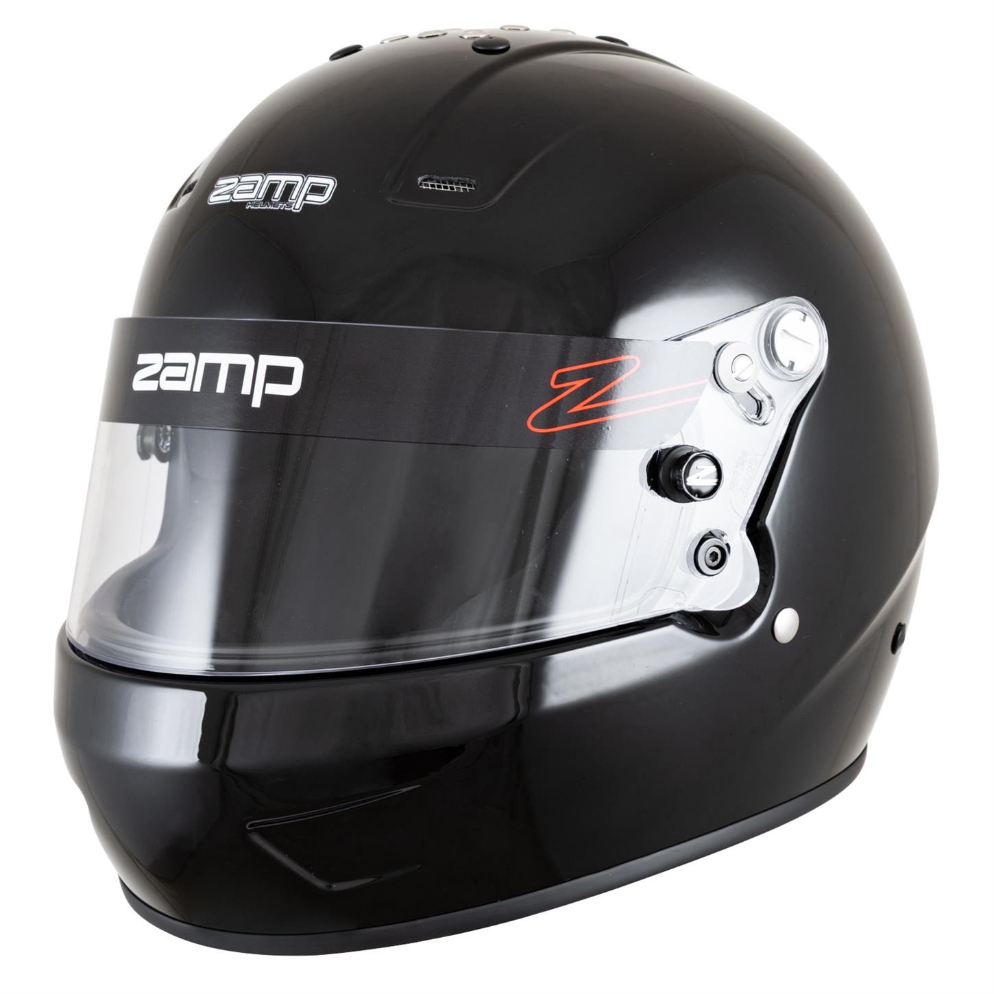 Zamp H784003L RZ-57 Racing Helmet, SA2025, Gloss Black, Large