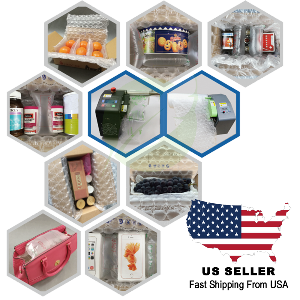 LINEME Air Cushion Air Pillow Machine for warehouse packaging shipping supplies