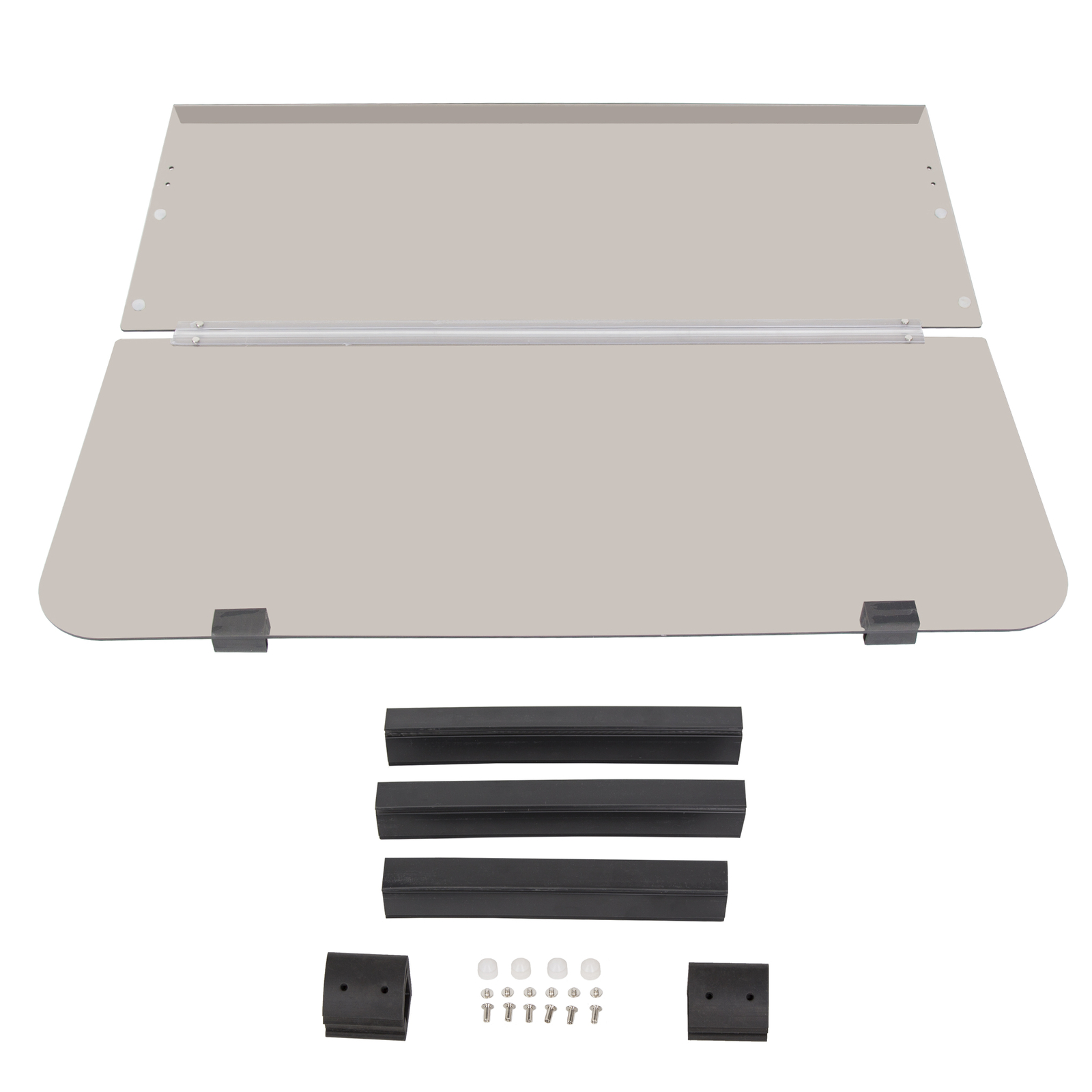 Smoke Tinted Windshield Folding For Yamaha G14 G16 G19 1995-2003 Golf Cart Part