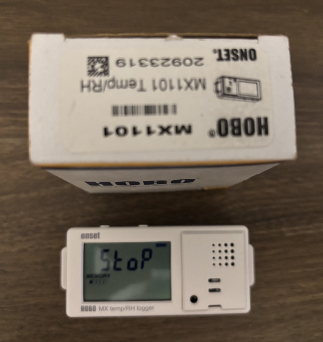 HOBO MX1101 Bluetooth Temperature and Humidity Data Logger *OPEN BOX*