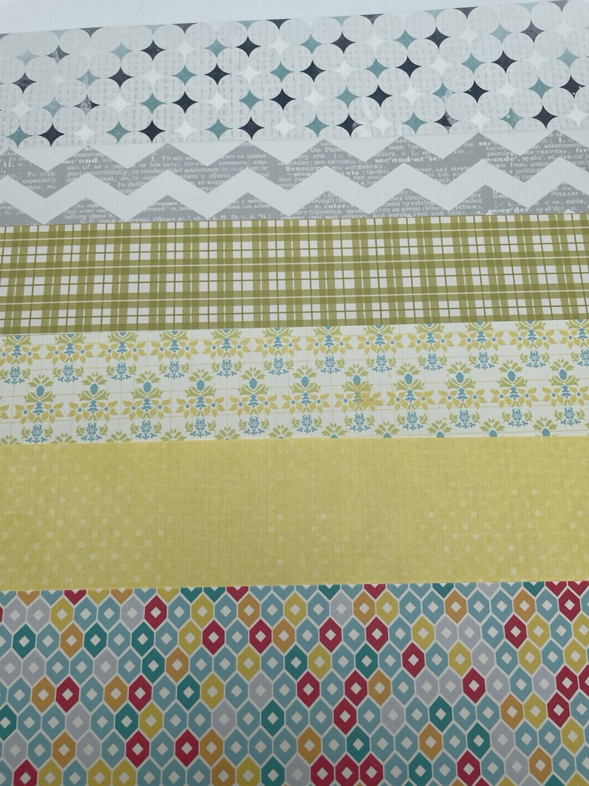 New Creative Memories SEASONS Double side Print Paper Pack Lot 2 packs