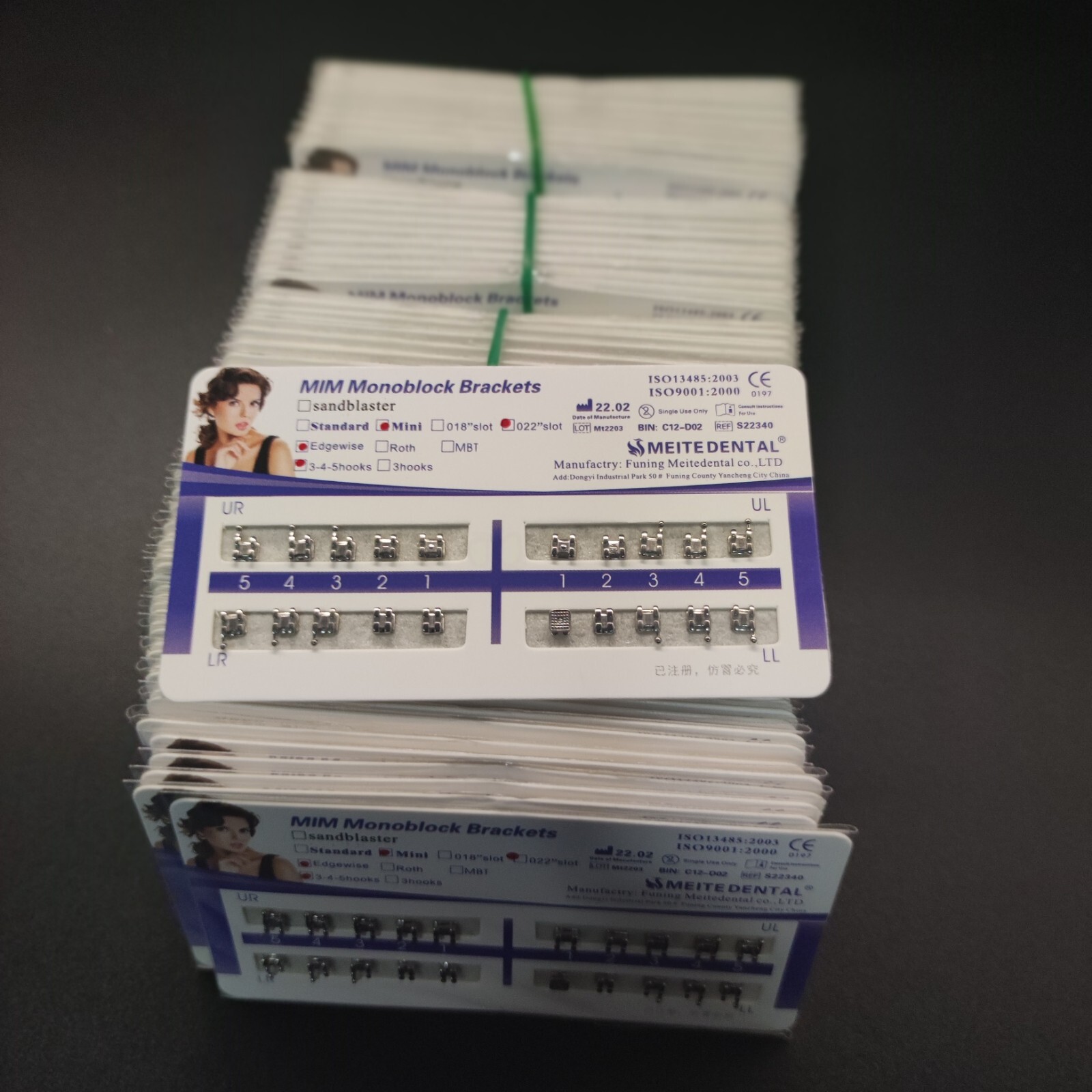 Dental Brackets Metal Ortodoncia Braces For Teeth 018 022 Roth Mbt Edgewise