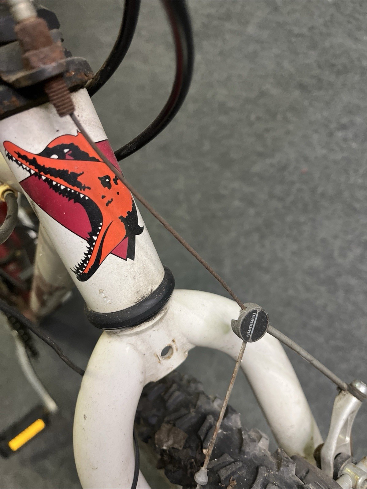 BARRACUDA A2B “TREE AMIGOS” Red/White MOUNTAIN BIKE OG DURANGO, CO RARE 1994