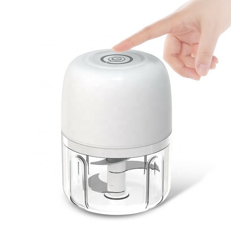 Portable Mini Food Processor-Electric Garlic Onion Nut Chopper USB Fast Charging