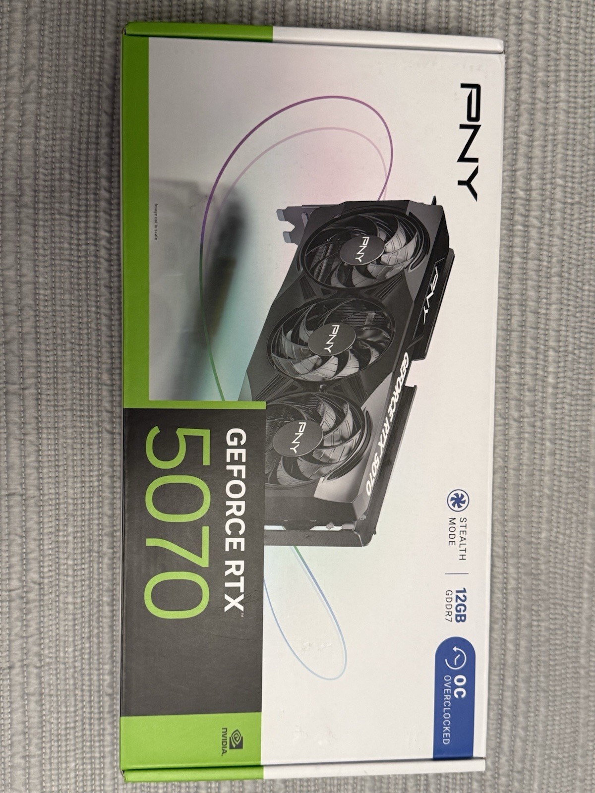 PNY NVIDIA GeForce RTX 5070 OC Triple Fan Graphics Card