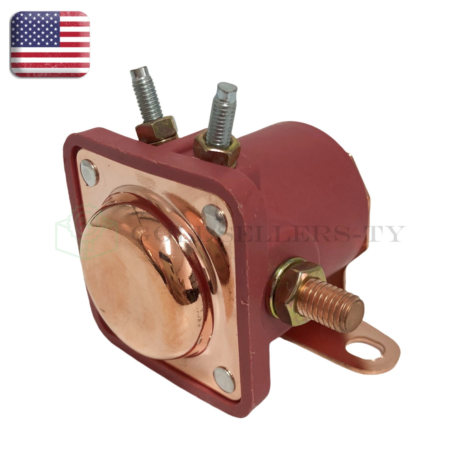 12V Heavy Duty Solenoid Relay Red Fits For Ford Starter Car Truck SW3 SNL135