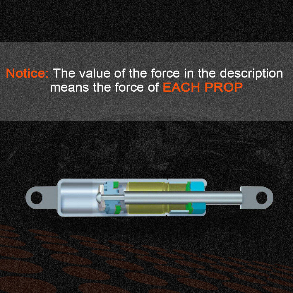 2x Hood Lift Supports Struts Shocks For Acura MDX 07 2008 2009 2010 2011 2012 13