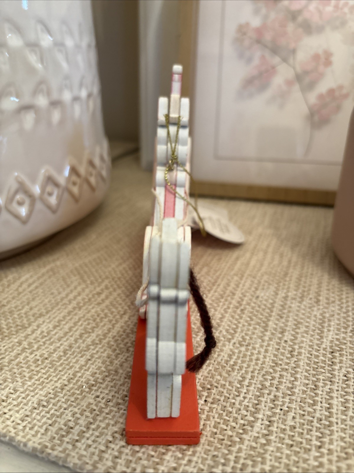 Wondershop Target Christmas Ornament Cecilia Ruiz Mexico Santa Claus Donkey NWT