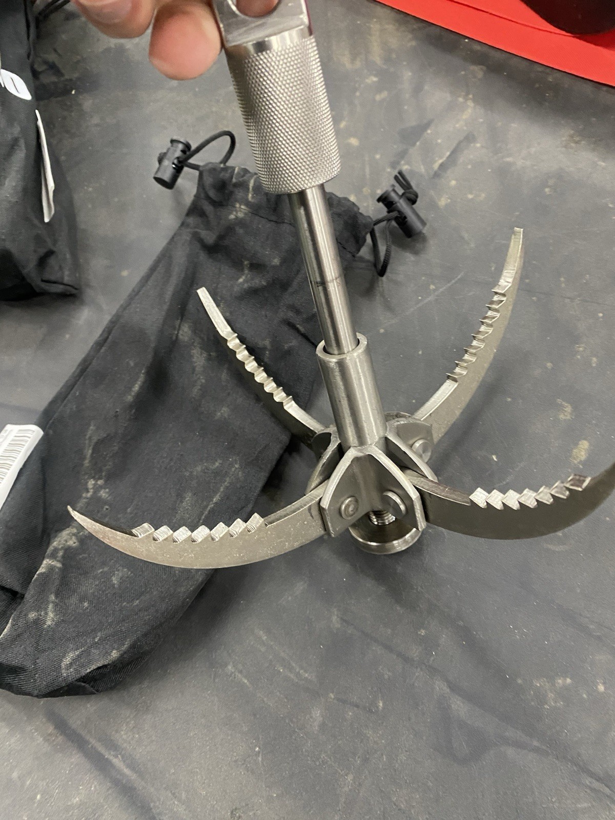 Grappling Hook Folding Claw Multifunctional Stainless Steel Hook for Outdoor ...