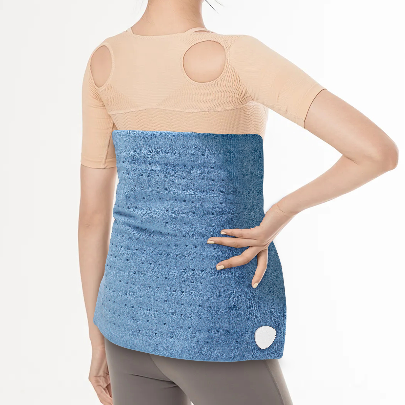 Electric Heating Pad 6 Heat Levels 24"x20" Muscle Cramp Back Pain Relief Warmer