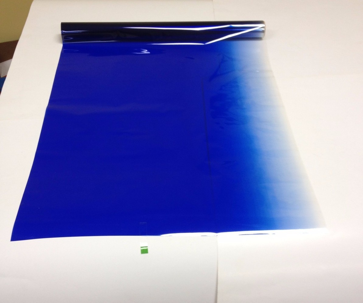 SOLAR 2 TONE BLUE TOP WINDOW FILM TINT 20" X 10 FEET F-14