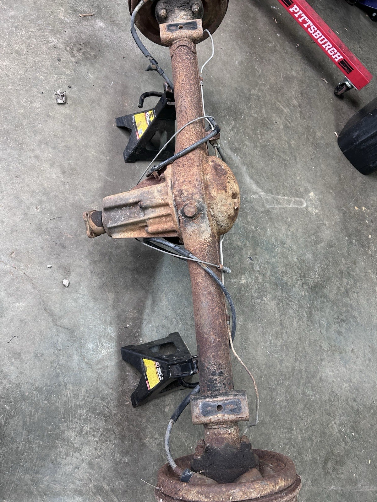 79 Chevy Luv Rear Axle