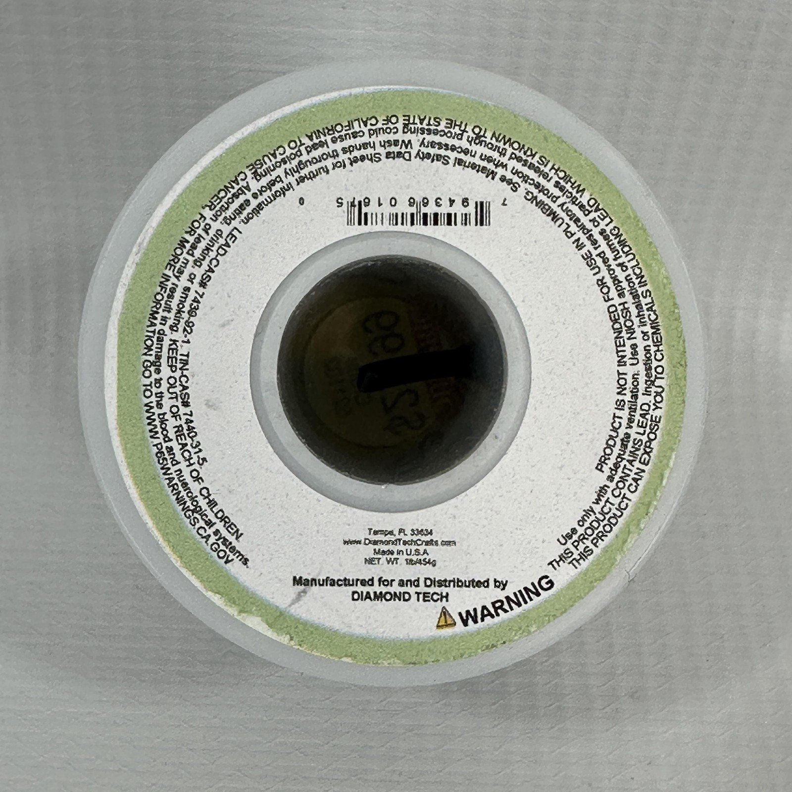 Diamond Tech Studio Pro 60/40 Solder 1 Lb Wire Spool Leaded 675A Glass