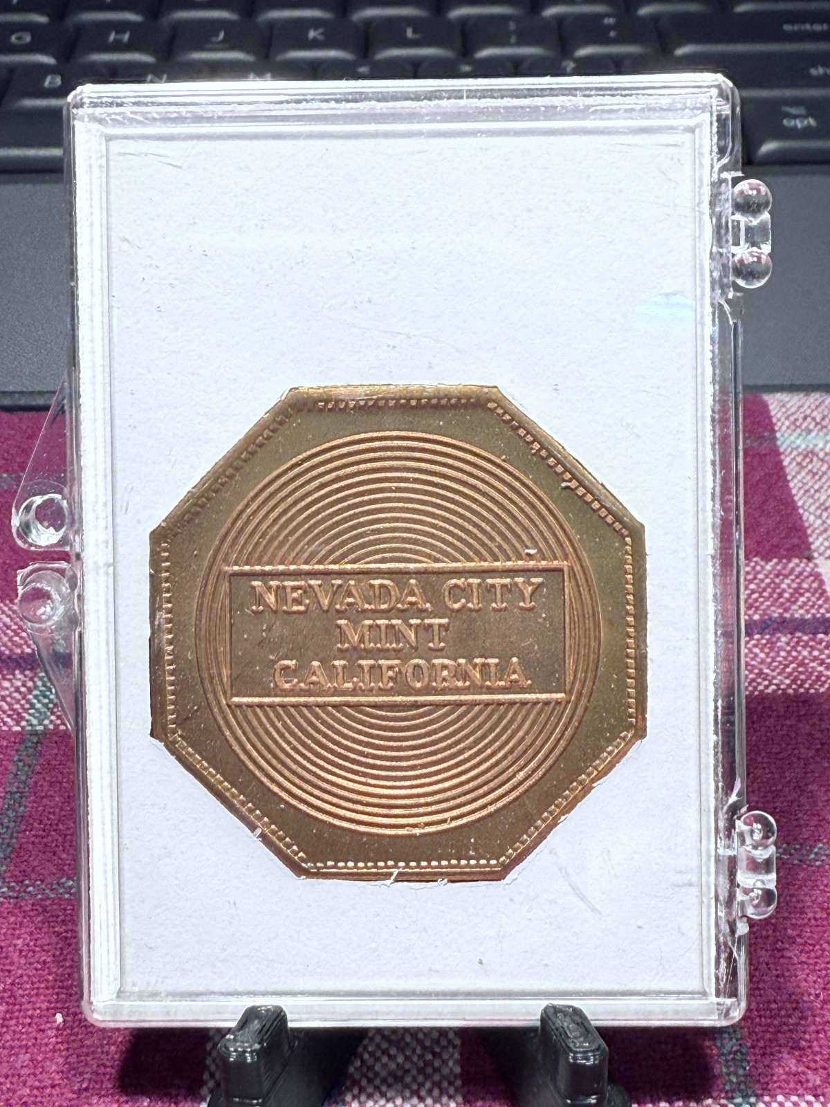 Nevada City, Calif. Mint Empire Mine $50 So-Called Slug 1850-1956 SLUG2