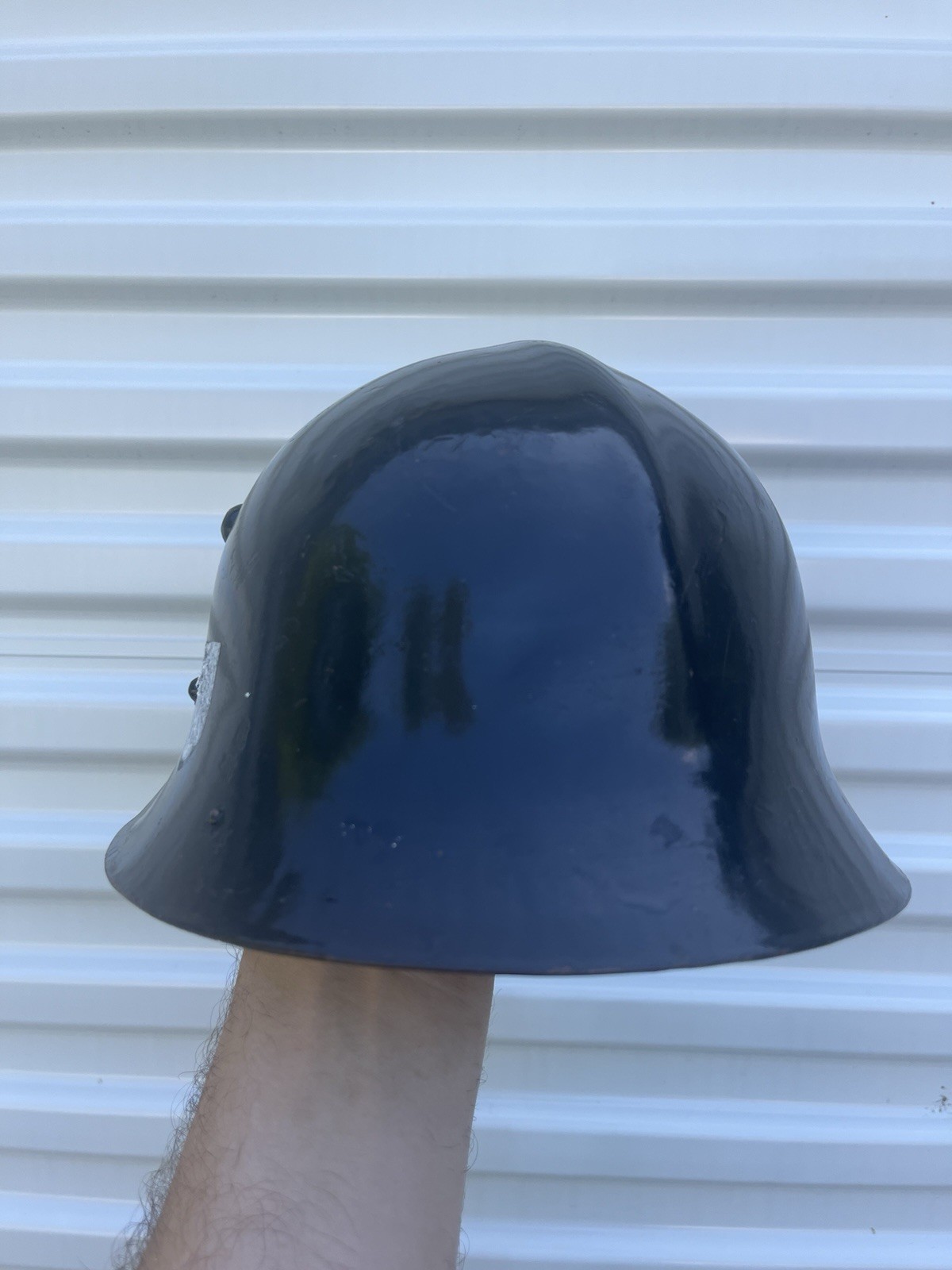 WWII WW 2 Bulgarian M36 Combat Helmet With Liner