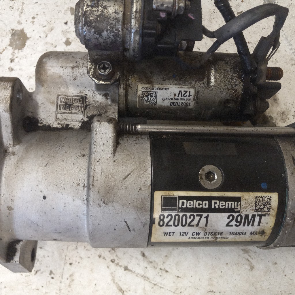 3804470C92 Starter Motor For A Navistar International MaxxForce 7 Diesel Engine