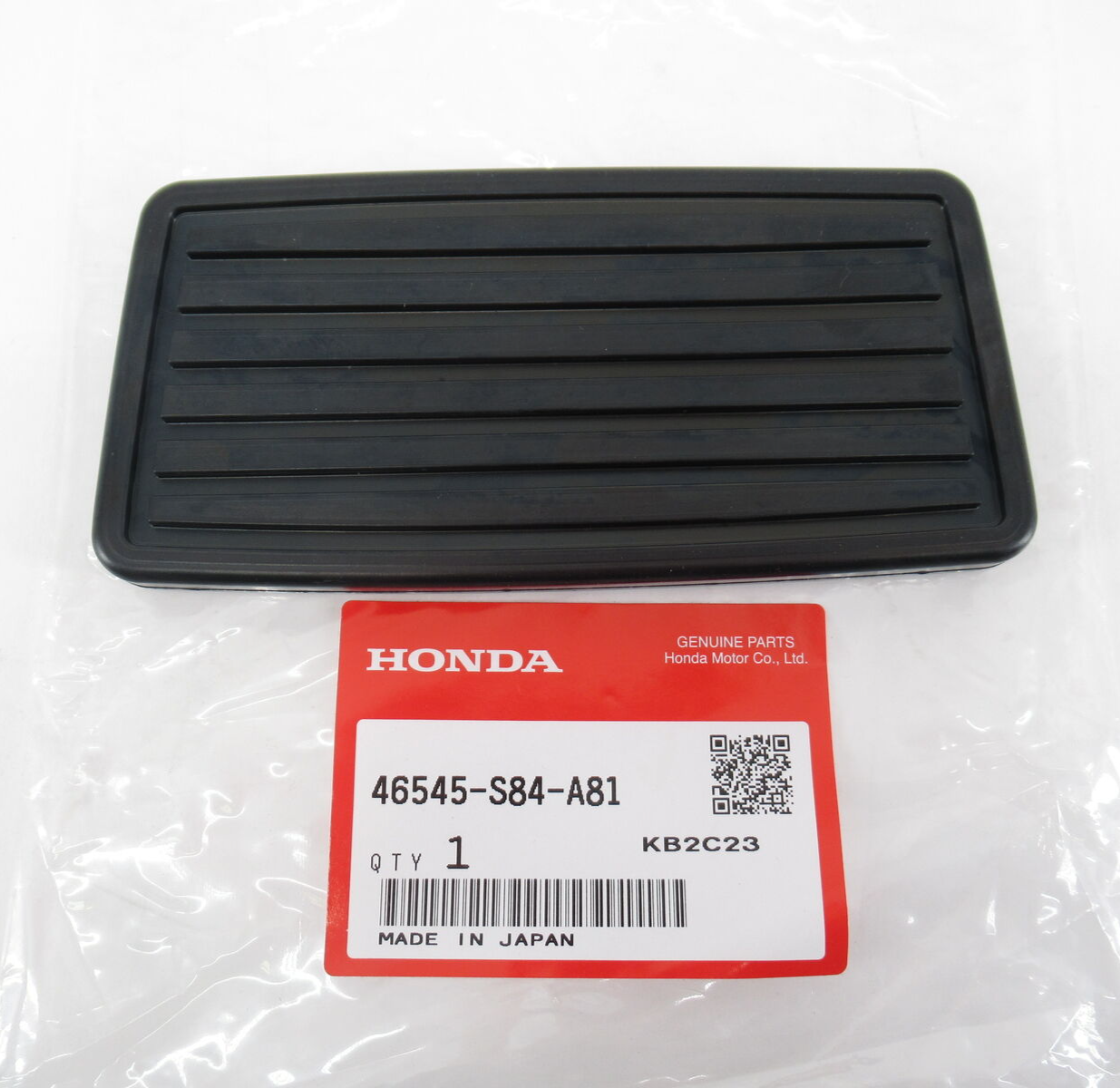 Genuine OEM Honda Acura 46545-S84-A81 Brake Pedal Cover