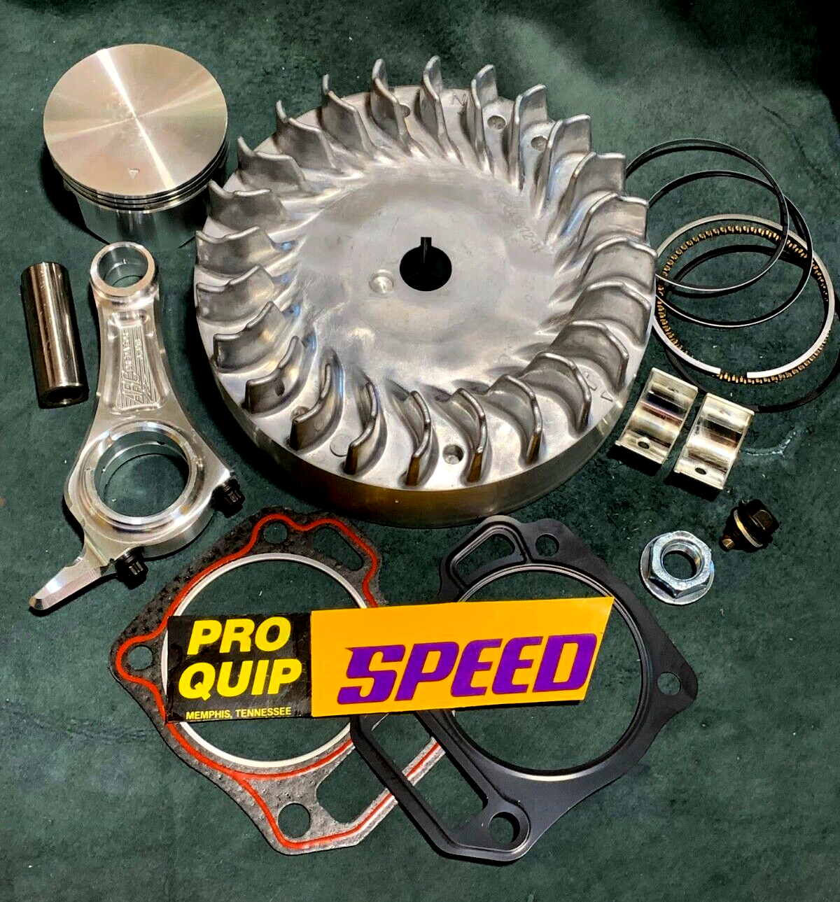 NON-HEMI PREDATOR 212cc ARC BILLET BULLET PROOF SPEED KIT Flywheel Piston Kit