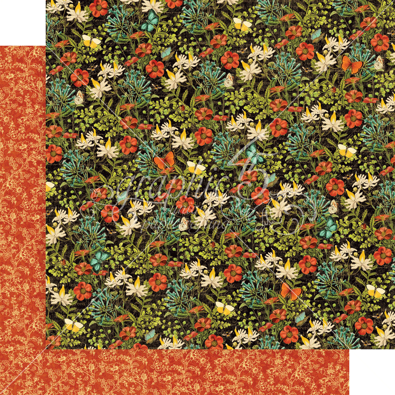 GRAPHIC 45 NATURE NOTEBOOK RETIRED 2020 ~NATURE BOTANICAL BUTTERFLY *SHIPS FREE*