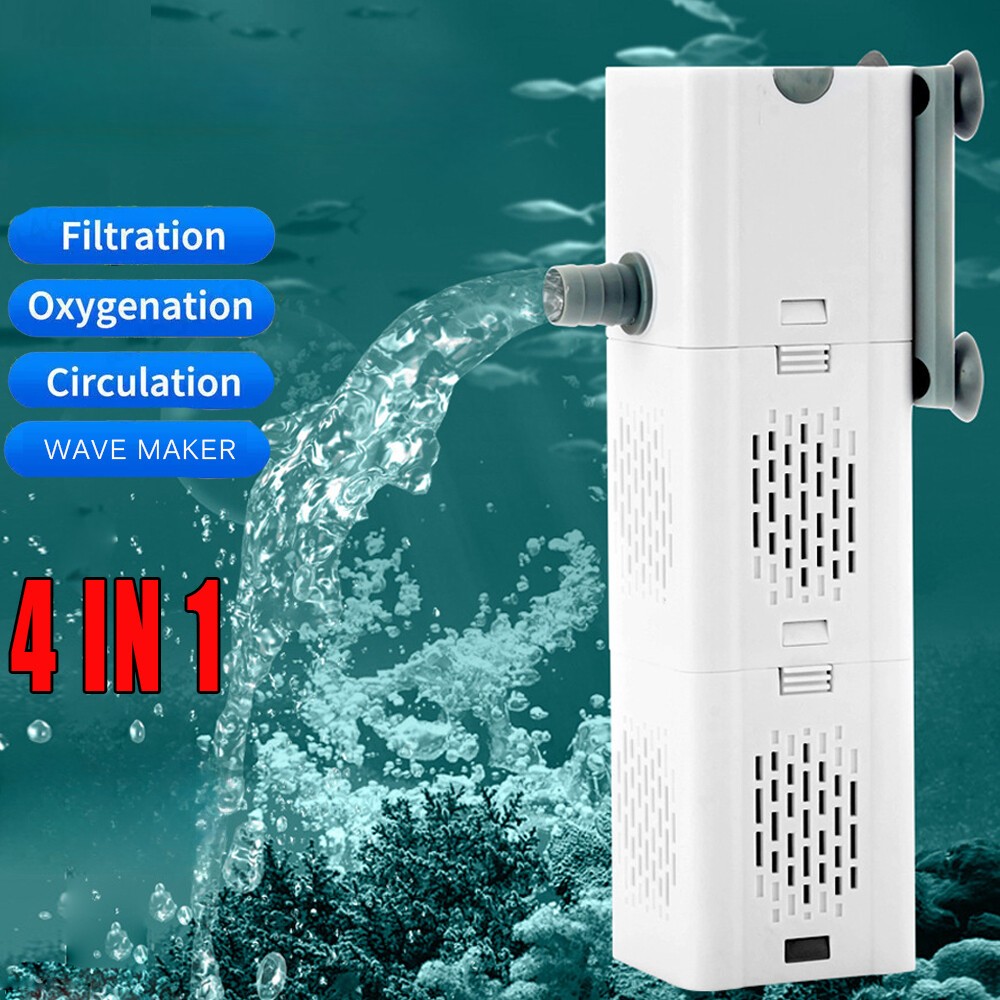 90 GALLON Internal Aquarium Fish Tank Canister 475 GPH Filter Water Filtration