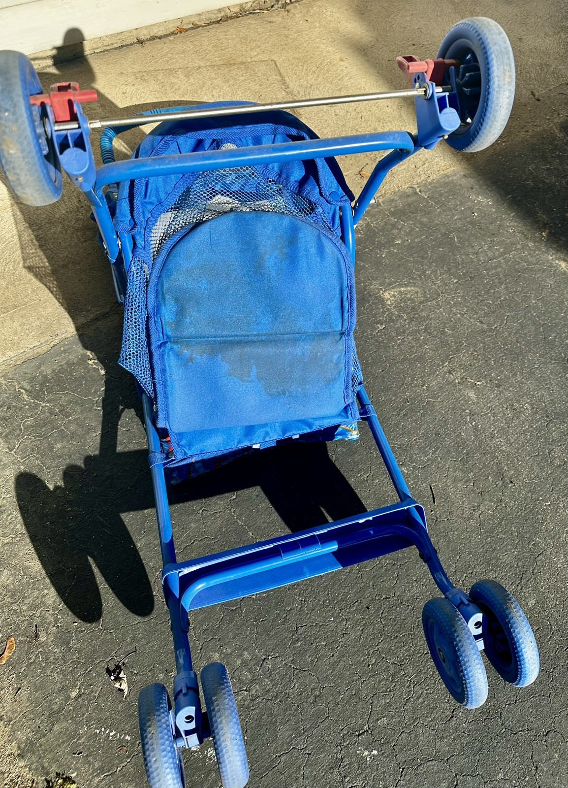 Vintage J.Mason Sesame Street Light Weight ELMO Skedaddle Stroller Cool!
