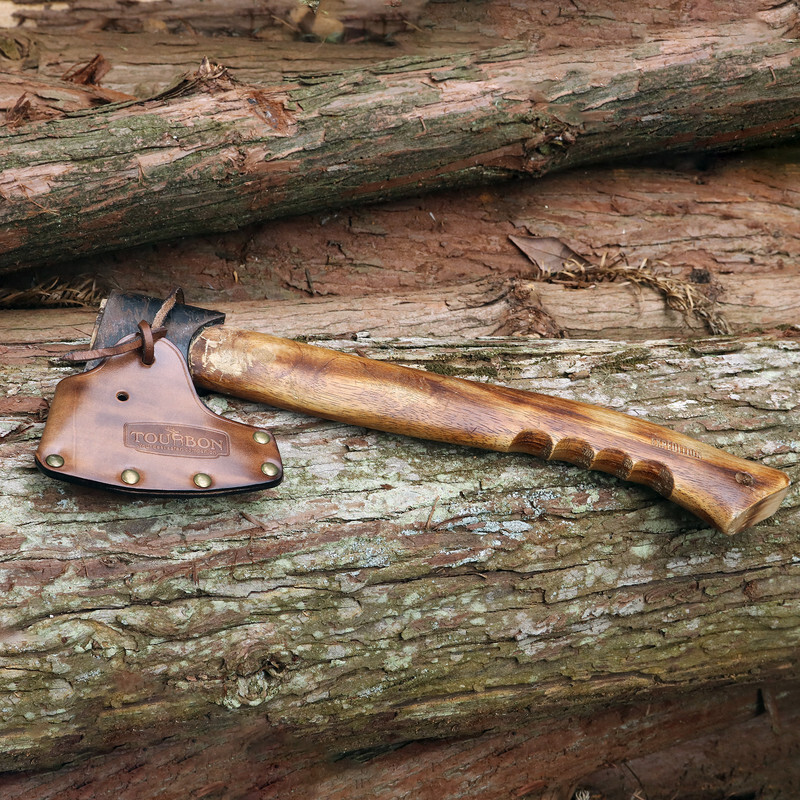 TOURBON Leather Axe Holder Hatchet Blade Protection Cover Sheath-Special Offer