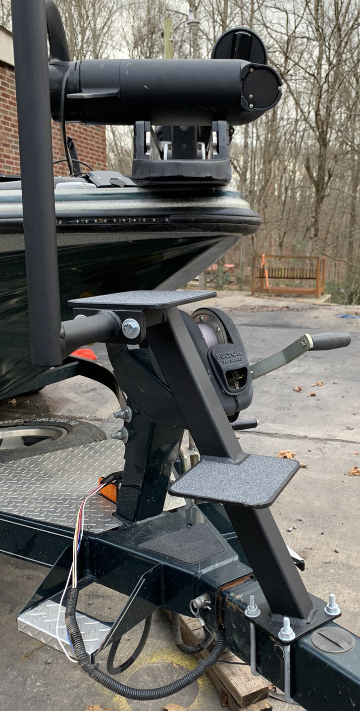 Omega Step Dual Step bass Boat Trailer Steps