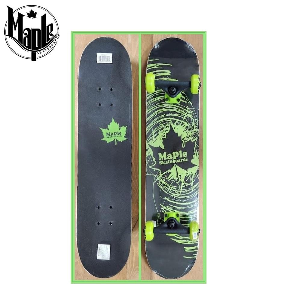 New Bravo Sports Maple 31" Masters Series Complete Skateboard (Green/Black)