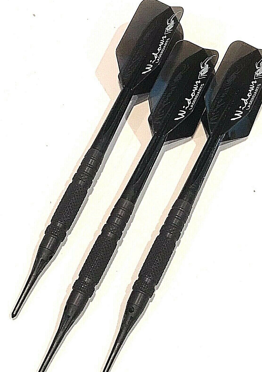 BLACK WIDOW LASER DARTS SOFT TIP 20 GRAM BRAND NEW FREE SHIPPING FREE FLIGHTS