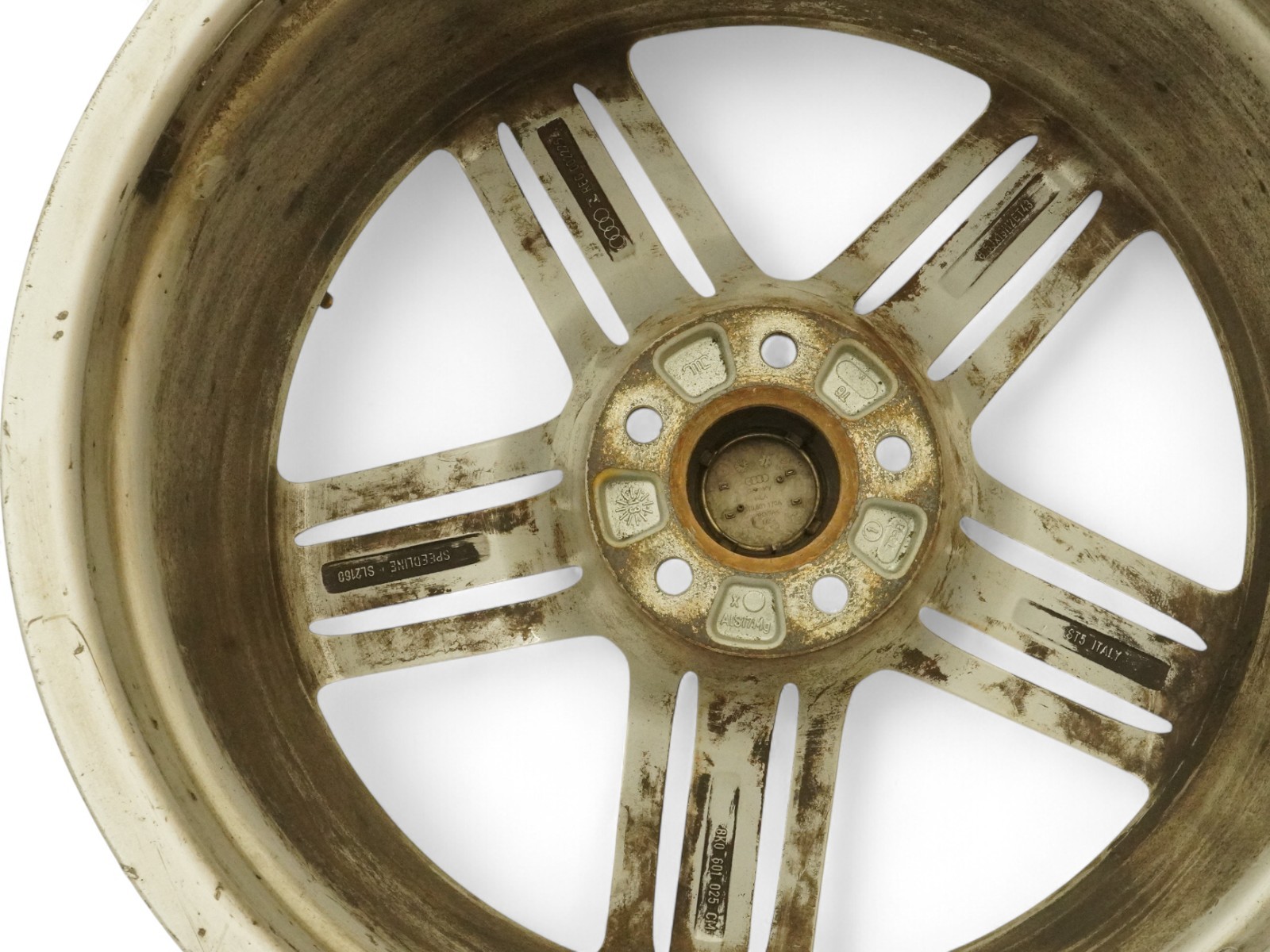 09-16 Audi S4 B8 Wheel Rim F42 5 Triple Spoke 19X8.5J 5-112Mm Et43 8K0601025cm