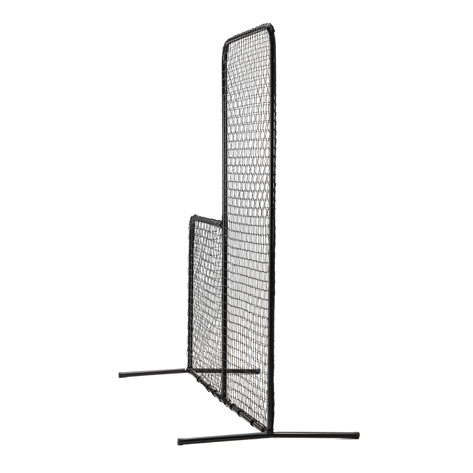 VEVOR L Screen Baseball Pitching Net for Batting Cage Softball Screen 7x7ft
