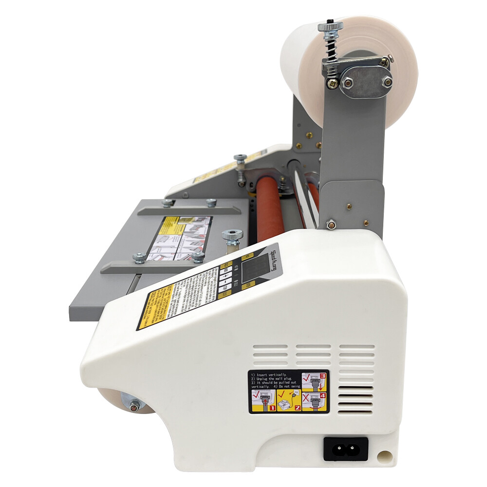 A3 High Speed Hot Cold Roll Laminator Doubel Sides Laminating Machine Office New