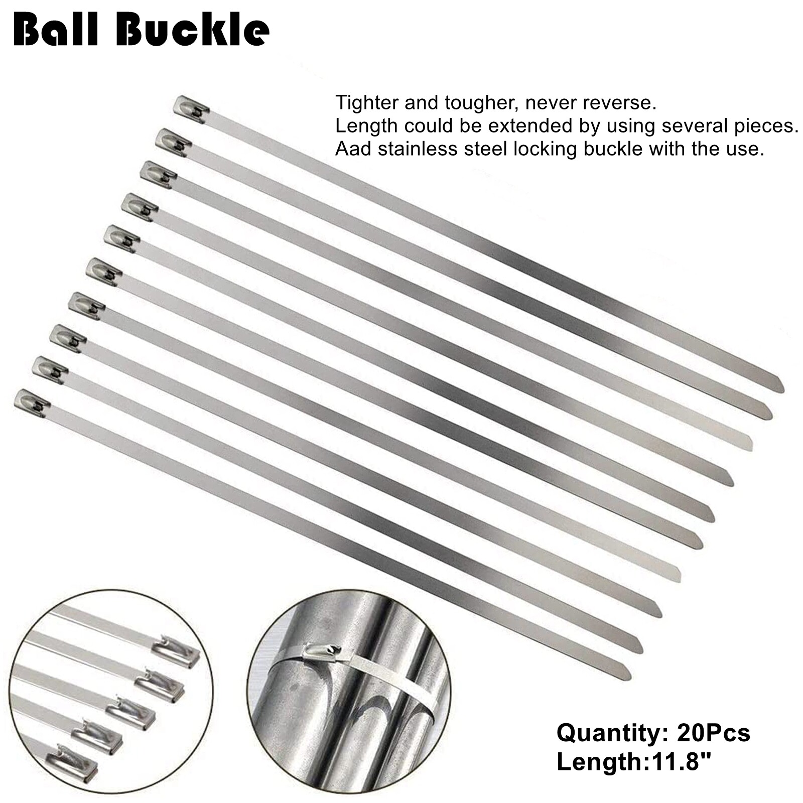 2 Rolls 2"x 50ft Thermal Header Pipe Tape Titanium Lava Exhaust Wrap 20 Ties Kit