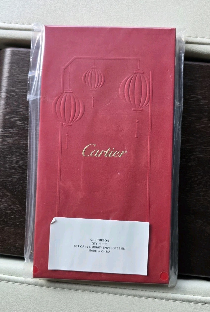 2026 Cartier Red Envelopes Year of the Horse Lunar 10x W Box