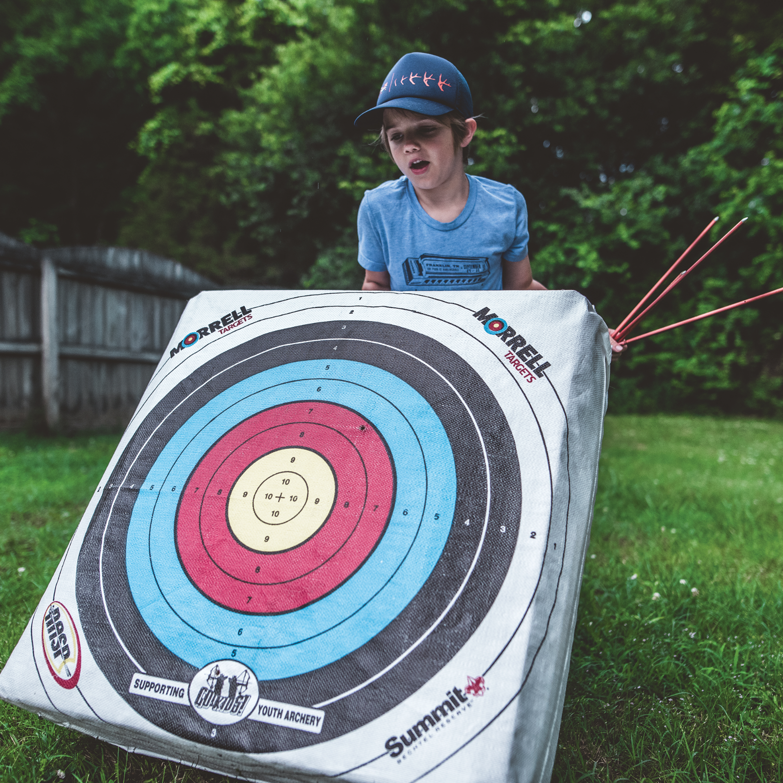 Morrell Youth Archery Target 80cm Face | Built for Youth NASP Practice