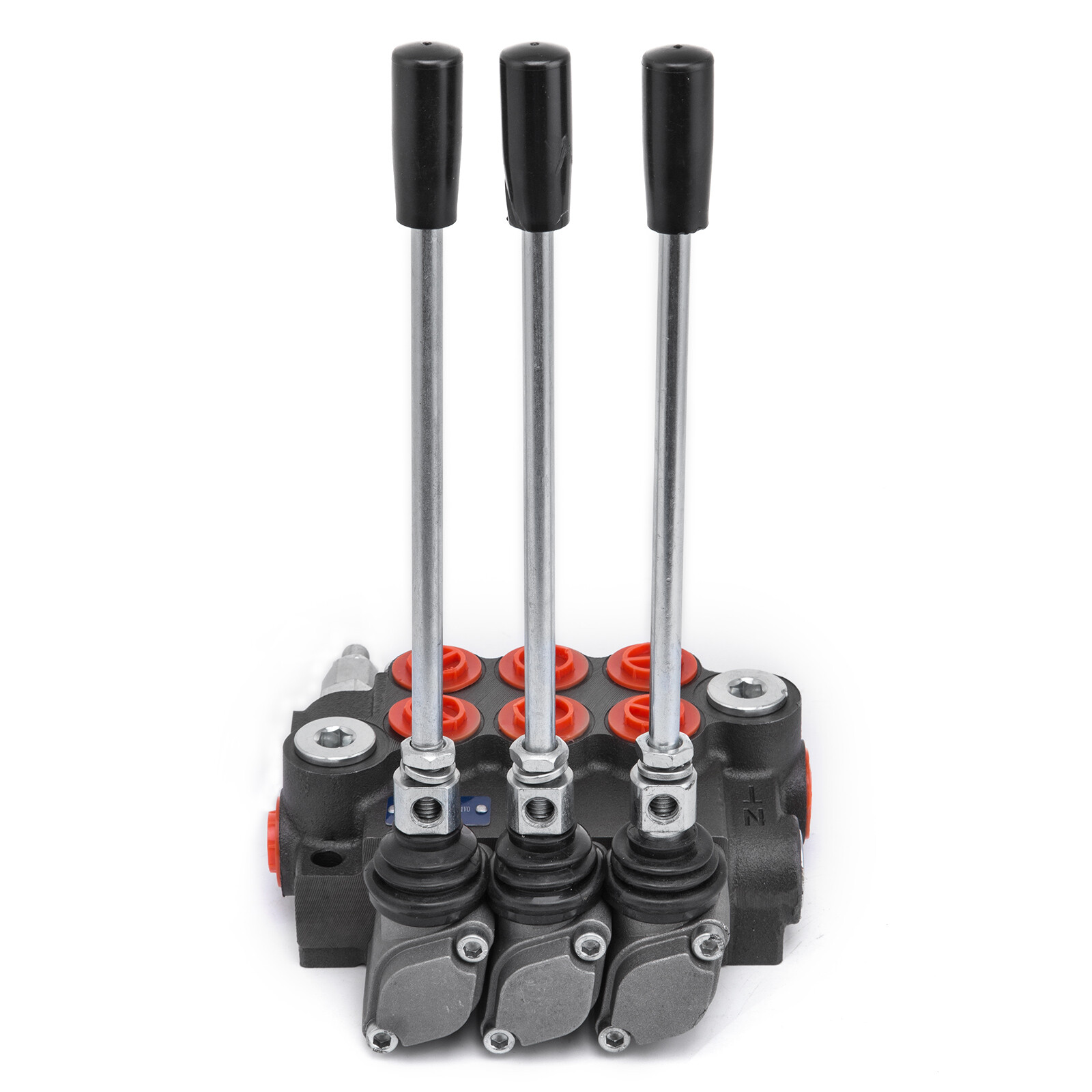 VEVOR 3 Spool Hydraulic Directional Control Valve 11GPM Double Acting Adjustable