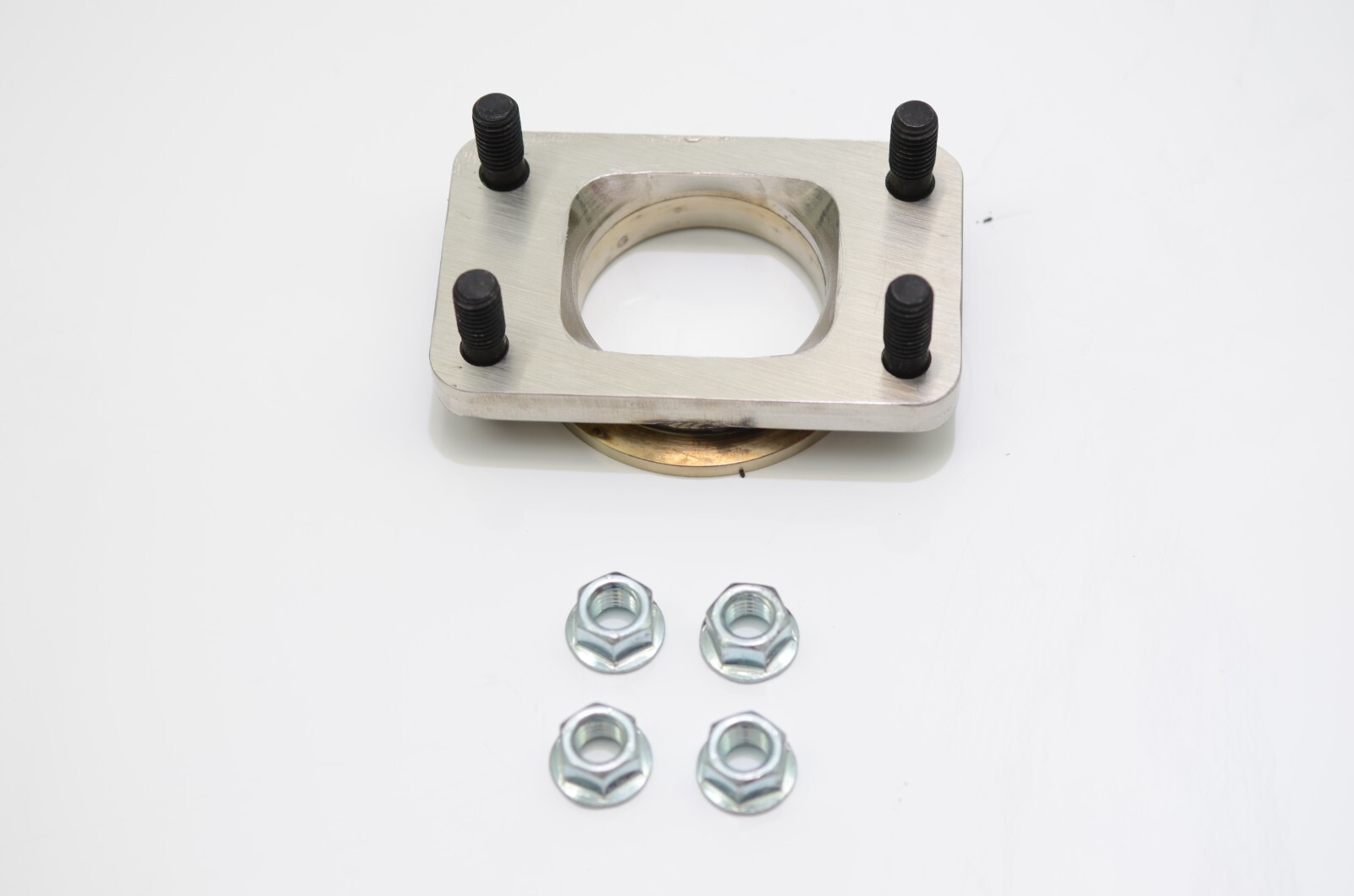 All Out Fab Precision v-band to T3 style flange adapter