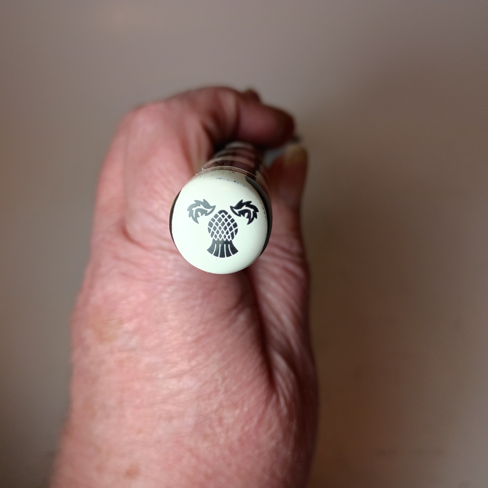 MacKenzie-Childs Courtly Check Spatula Black 12.5”