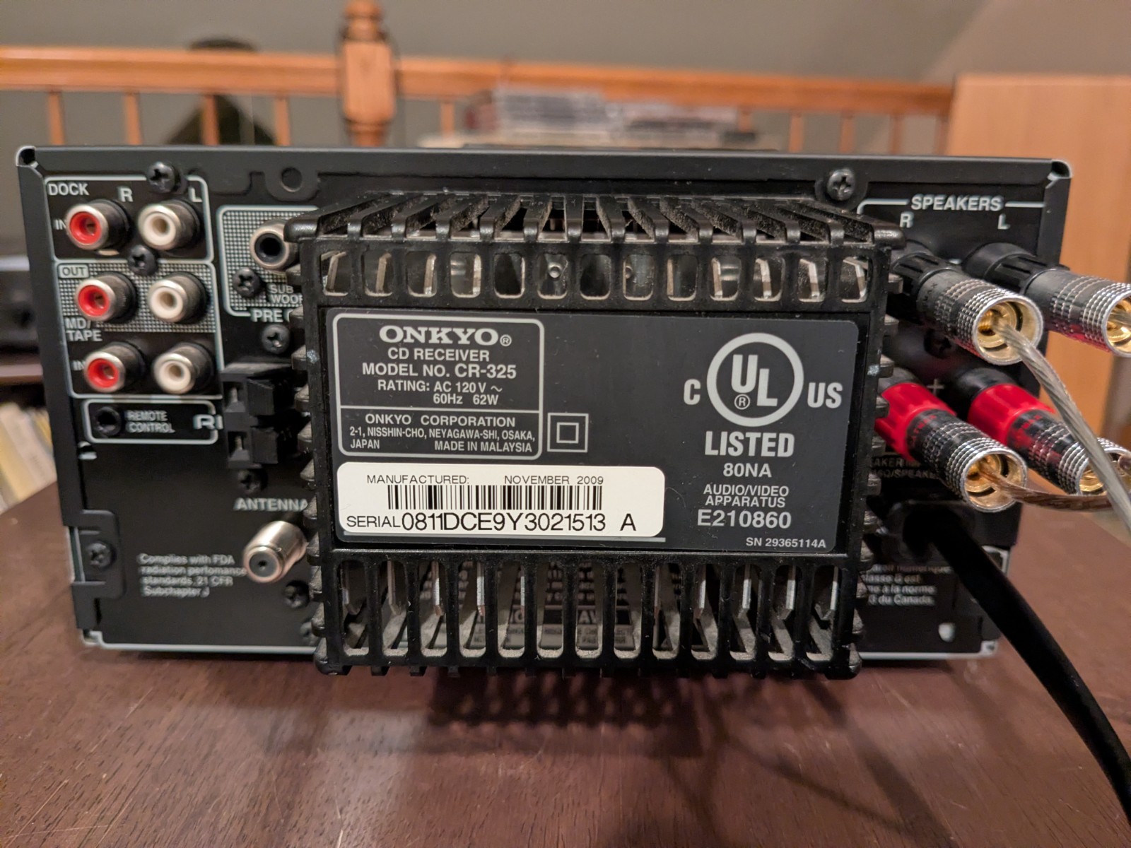 Onkyo CD Receiver CR-325