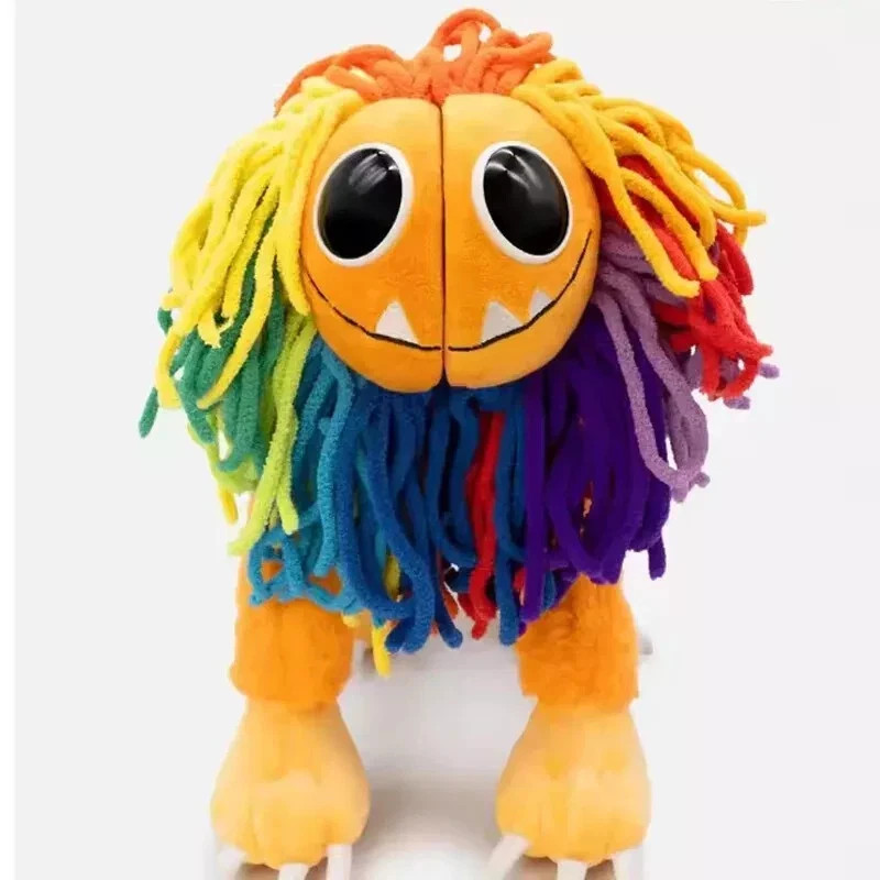 New Yarnaby Plush Colorful Lion Plush Toy Doll Harley Sawyer Anime Animal Figure